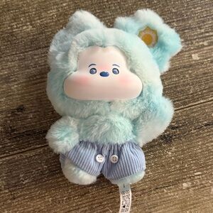 NWOT Miniso authentic Mickey Head in the Clouds Sunny Sky plush